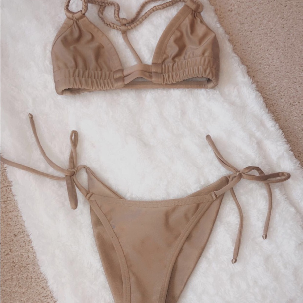 Golden bikini from montce swim